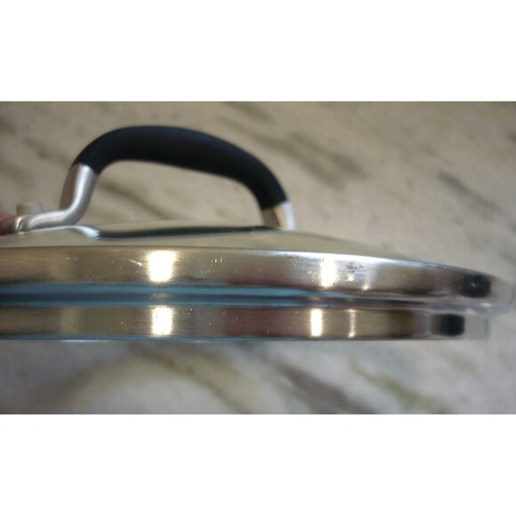 Simply Calphalon 7" OD 6.5” ID Glass Replacement Lid 0811612 Cool Touch Handle - Picture 6 of 8